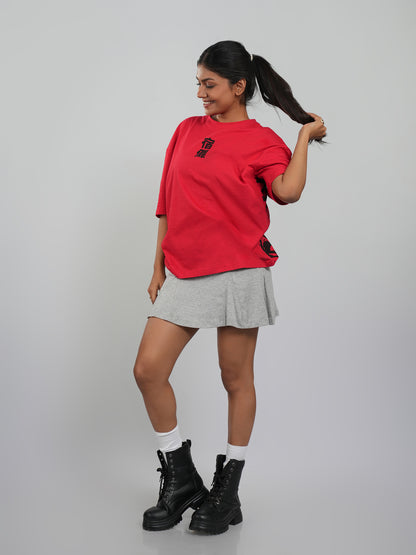 King of Curses Chibi Sukuna Oversized T-Shirt | Qurrito