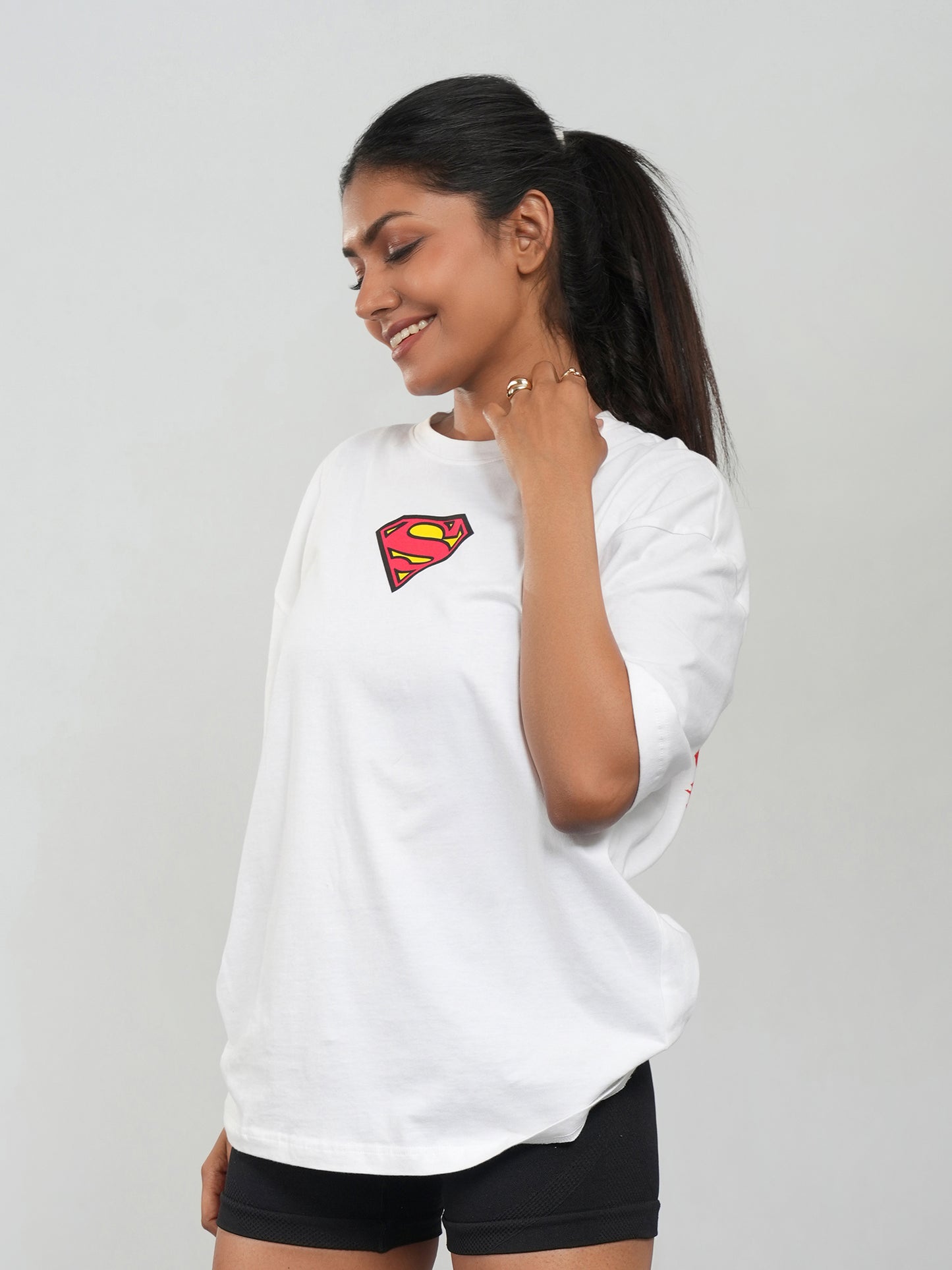 Super-Snack Man Oversized T-Shirt | Qurrito