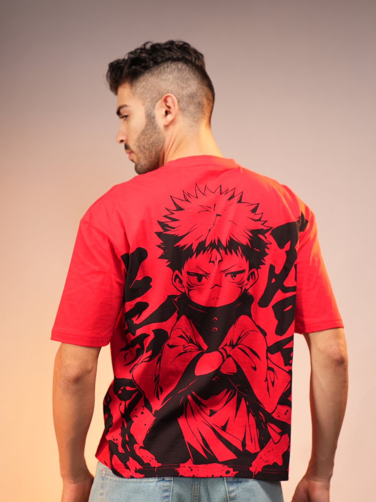 King of Curses Chibi Sukuna Oversized T-Shirt | Qurrito