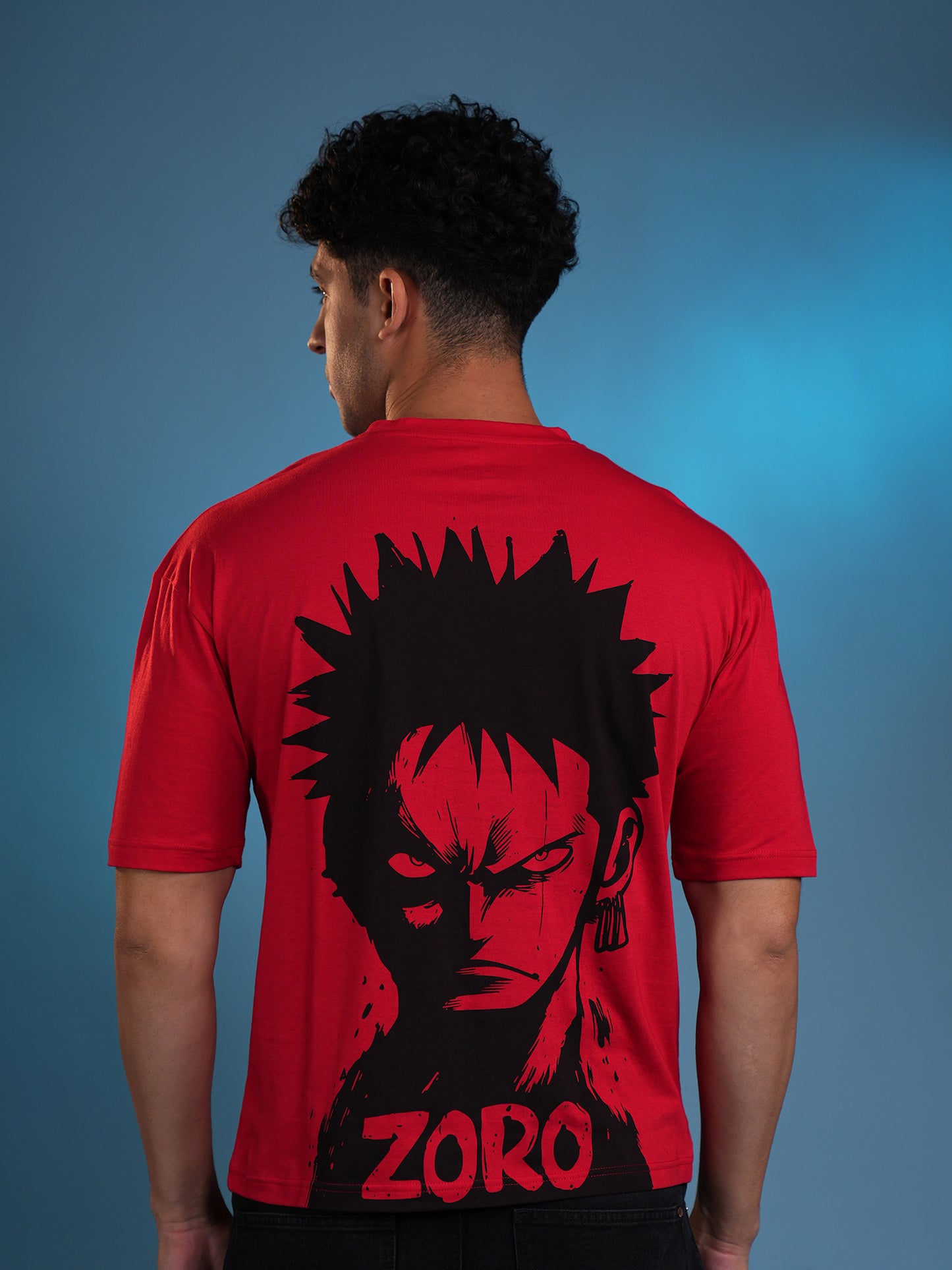 Pirate Hunter Oversized T-Shirt – Blade Glare | Red | Qurrito